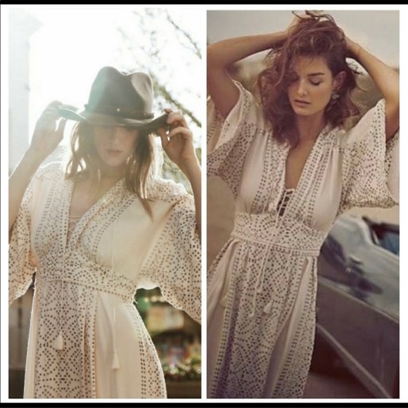 NWT Free People Kimono Dress - Picture 6 of 14